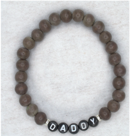 Chocolate Wood Bracelet