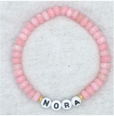 Pink Rondelle Bracelet